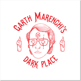 Garth Marenghi's Dark Place - Red Posters and Art